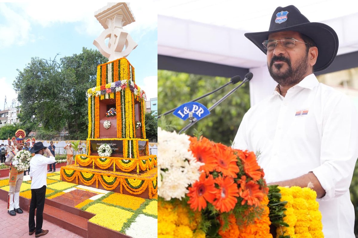 Police Martyrs' Memorial Day-CM Revanth Reddy