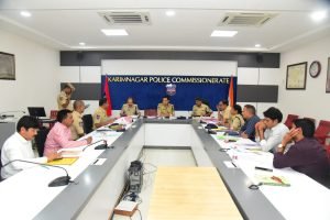 Karimnagar Gram Panchayat elections CP reviews security arrangements