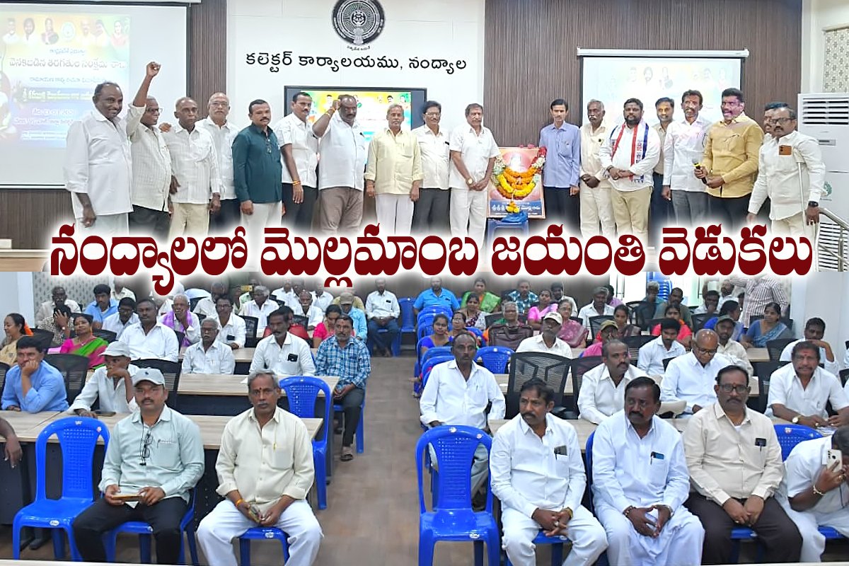 Mollamamba Jayanti celebrations in Nandyal